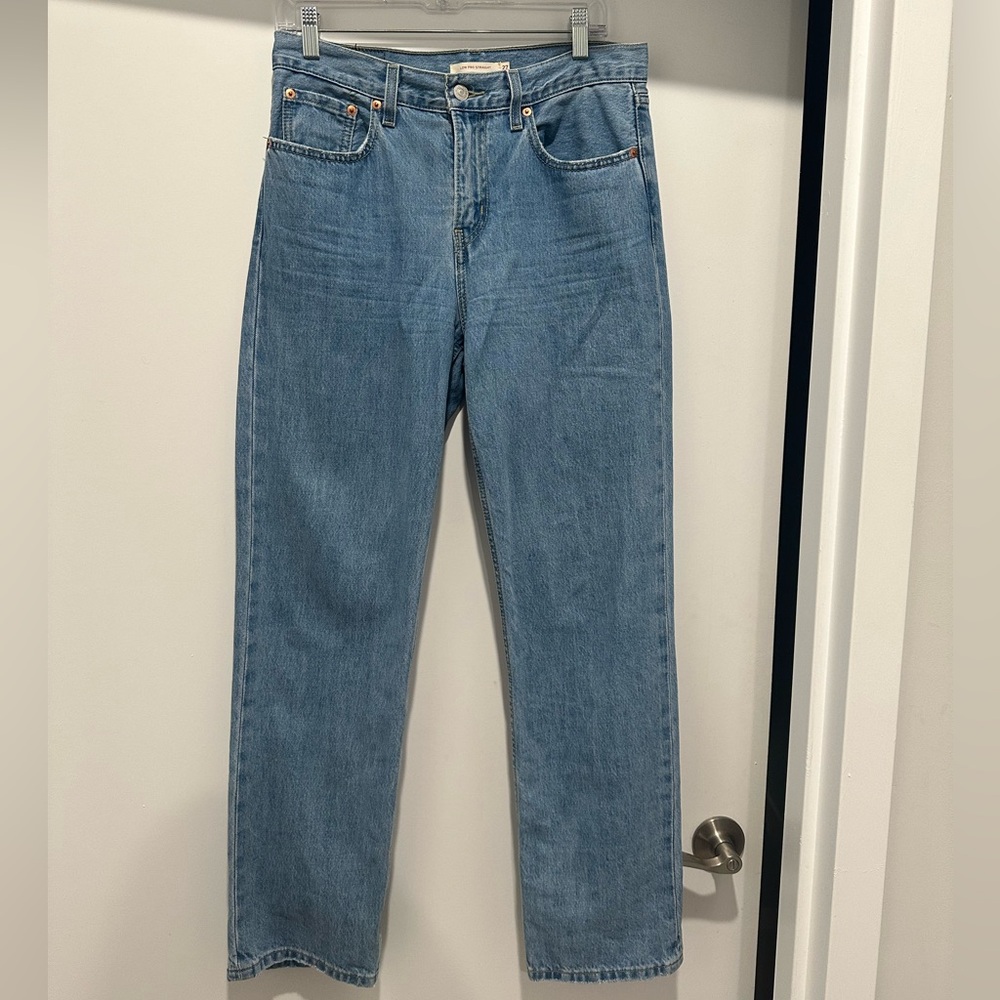 Levi's Women's Straight Leg Jeans - Light Blue